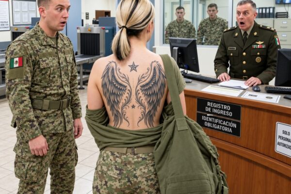 «¿Se atreven a desnudar a una Navy SEAL?» La obligaron a someterse a una revisión… ¡pero al ver su tatuaje, todos quedaron paralizados!