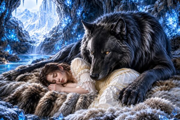 ¡El Rey Alfa encontró a una desconocida durmiendo en la guarida de su lobo… pero quedó en shock cuando su propia bestia se negó a dejar que la despertara!