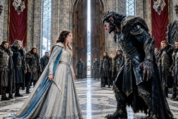 ¡La vendieron como sacrificio al despiadado Rey Alfa! Todos esperaban que la matara… ¡pero él se arrodilló ante ella! ¿Quién era realmente?