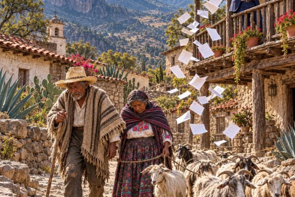 ¡Un millonario humilló a mi padre y le pagó 10 años de trabajo con 20 cabras enfermas! Pero aquella noche, una de ellas parió dos crías que escondían un secreto millonario…