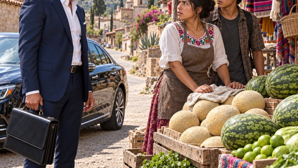 ¡Descubrí que mi hijo llevaba 16 años vendiendo fruta en la carretera mientras mi madre vivía rodeada de lujos! Pero una carta escondida en una vieja caja reveló una traición que jamás imaginé…
